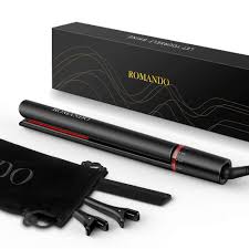 Kipozi professional titanium flat iron hair straightener. Hair Straightener And Curler 2 In 1 Best Flat Iron For Thick Hair Hair Iron Straightener Dual Voltage Black Buy Online In Qatar At Qatar Desertcart Com Productid 152670566