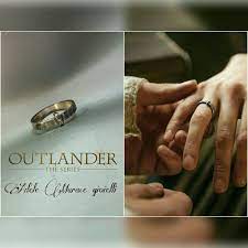 Ring Sterling Silver 925 3 Mm Ring Scotland Wedding Highlands Outlander Claire Outlander Ring Sterling Silver Rings