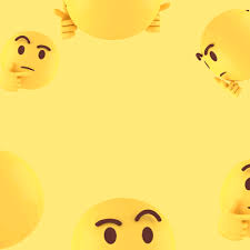 Thinking Face Gif Background Gif Background Emoji Backgrounds Emoticon Faces