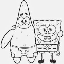 32 Trendy Painting Ideas On Canvas For Kids Free Printable Spongebob Coloring Spongebob Drawings Cute Coloring Pages