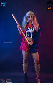 Soft Porn Actress Yashika Aanand as Harley Quinn