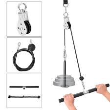 Diy tricep pulldown home gym. Made Down Fitness System Rope Self Pull Strengths Gripper Strength Rope Apparatus Fitness Tricep Hand Equipment Training Pulley Diy Fitness Pulley