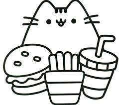 94 Best Pusheen Coloring Book Images On Pinterest Coloring Books Free Printable Pages Cool Easy Pusheen Coloring Pages Easy Coloring Pages Cute Coloring Pages