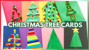 Home activities for kids 51 christmas diy card ideas for kids. 8 Diy Christmas Tree Cards That Kids Can Make Youtube