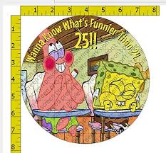 You know what i'm talking about. 8 Spongebob Wanna Know What S Funnier Than 24 Image Edible Frosting Cake Topper Walmart Com Walmart Com