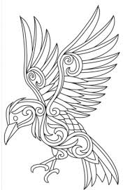 Quoth The Raven Hand Embroidery Designs Celtic Art Embroidery Designs