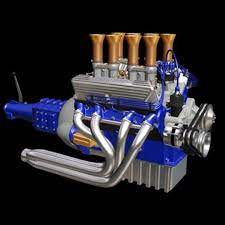 racing motor engine tranny 3d model