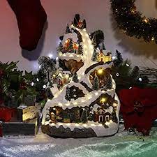 Check spelling or type a new query. Amazon Com Alpine Corporation Whs102ww Animated Winter Wonderland Set With Led Light And Music Festive Christmas Holiday Indoor Decor For Home 18 Inch Tall Multicolor Home Kitchen