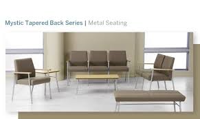Mystic Tapered Back Series By Lesro Waiting Room Furniture Cheap Dining Room Chairs Shabby Chic Table And Chairs