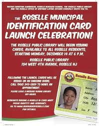 Roselle to Hold Municipal Identification Card Launch Celebration | Roselle,  NJ News TAPinto | TAPinto