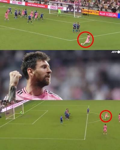 Lionel Messi ya tiene &iexcl;&iexcl;ðŸ³ðŸ° ð—šð—¢ð—Ÿð—˜ð—¦ ð——ð—˜ ð—§ð—œð—¥ð—¢ ð—Ÿð—œð—•ð—¥ð—˜!! en su gloriosa carrera profesional. El GOAT dej&oacute; atr&aacute;s a Juninho Pernambucano (72) y, ahora, est&aacute; a solo a 4 anotaciones de igualar