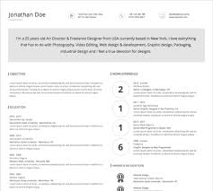 Next, it will be the work experience, if any, then education and references. 25 Best Free Illustrator Resume Templates In 2021