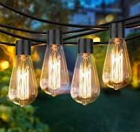 Solar cafe string lights online