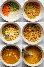 I've been so busy lately that i've been cheating a lot with targets rotisserie chickens. Creamy Vegetable Soup Feelgoodfoodie