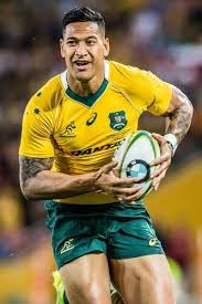 Black And Yellow Rugby Team Israel Folau Rugby Players Rugby Men Super Rugby