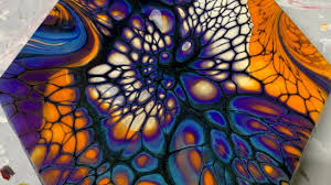 50 Blooms Technique Blooms On Tiles Part 1 Acrylic Pouring Pour Painting Shelee Art Youtube