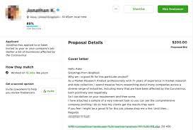 On the other hand, if you miss anything, it could get your entire proposal eliminated from consideration. So You Want To Create Winning Cover Letters On Upwork Read This