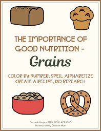 Grains Activities For Kids Nutrition Healthy Nutrition Diet Nutrition Recipes