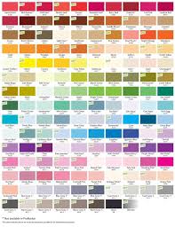 New Flexmarker Colour Chart Copics Pinterest