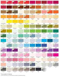 new flexmarker colour chart copics pinterest