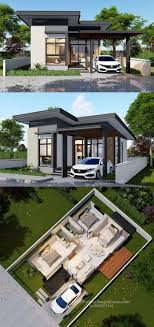 An Affordable And Compact Three Bedroom Bungalow On A Low Cost Minimal House Design Modern Bungalow House Design Bungalow House Design