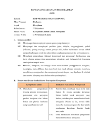 (1) unjuk kerja kegiatan diskusi dan presentasi; Rpp Kerajinan Semester 2 Kd 3 4 Kd 4 4