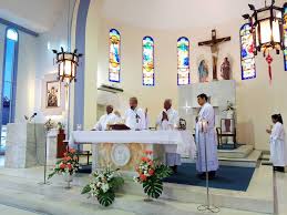 Those days i used to follow my neighbours for sunday morning and christmas eve masses there. Church City Parish Penang