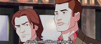 Don't you think Dean was a little creepy in this episode? With wooing  Daphne, I mean when Dean grabbed the ghost from his thigh...