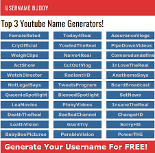 You can only upload 3 icons as a free user. Pin By Jessy Troy On Blogging Youtube Names Girl Gamer Names Gamer Names