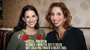 Haz tu selección entre imágenes premium sobre beate igel de la más alta calidad. Hse24 Preview Herbst Winterkollektion 2017 18 Mit Lola Paltinger Beate Igel By Ganz Muenchen