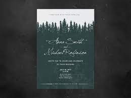 Wedding Invitation Printable Invitation Wedding Invitation Template Wood Forest Spruc Fun Wedding Invitations Wood Invitation Wedding Invitation Templates