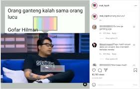 Gofar hilman meminta maaf karena sudah membuat beberapa pihak tidak nyaman saat ia rangkul di acara tersebut. Jf5tiwm2eaqzam