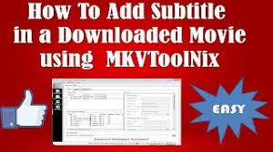 The functionality for changing the length of the nalu size field for avc/h.264 and hevc/h.265 tracks has been removed. 2018 How To Add Subtitle In A Downloaded Movie Using Mkvtoolnix Easy Tutorial Youtube