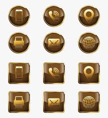 Golden Icons Png Free Gold Contact Icons Png Transparent Png Kindpng Location, business, location vector png transparent clipart image and psd file for free download. golden icons png free gold contact