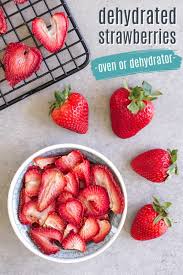 Dried strawberry slivers also make an excellent garnish, especially for rich offerings like chocolate mousse or warm shortbread straight out of the oven. Dehydrated Strawberries Oven Or Dehydrator Real Food Real Deals