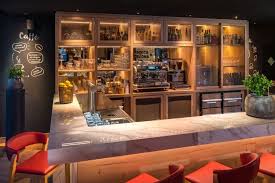 lobby bocca buona restaurant in park inn radisson zurich airport by a pinch of design zurich switzerland reta office space design design interior design