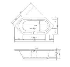 Entspricht die 6 eck badewanne der qualitätsstufe, die sie als käufer in diesem preisbereich erwarten können? Chr Schroder 6 Eck Badewanne Serie Antilla