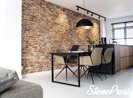 www stonepress nl voor brickwall huis interieur interieur bakstenen muren woonkamerstijlen