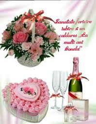 Pin By Nelu Feerescu On Urari Happy Birthday Table Decorations Birthday