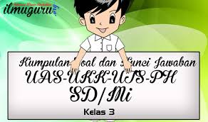 Soal ukk kelas 3 madrasah ibtidaiyah. Contoh Soal Uas Ukk Uts Kelas 3 Sd Mi K13 Revisi Terbaru