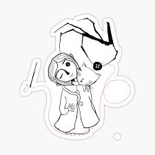 In the other mother's world, which lies through a strange dark hall on the other side of the door, coraline's other parents are waiting for her. Coraline Gifts Merchandise Redbubble