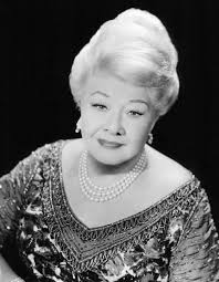 Portrait of vaudeville singer Sophie Tucker (1884-1966), known as the "Last  Of The Red Hot Mamas."
