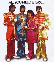 ALL YOU NEED IS CASH {aka THE RUTLES} (Made-for-tv special NBC March 1978).  Began as a short skit/film originally shown on British tv in 1975. Then,  shown on SNL, when Monty Python