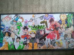 Most anime drawings include exaggerated physical features such as large eyes, big hair and elongated limbs. The Big Anime Compilation Drawing By Killswitch90 On Deviantart