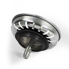 I placed a cheap strainer in the sink to catch if the stopper/strainer is in the sink and i'm doing work in both sinks, it won't drain whatever water goes into the sink and then i'm faced with a sink. Everflow Stainless Steel Kitchen Sink Strainer Basket Replacement For Standard Drains 3 1 2 Inch Ball Lock Rubber Stopper Walmart Com Walmart Com