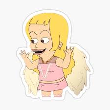Lola lines big mouth : Lola Big Mouth Stickers Redbubble