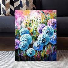 Livemaster Handmade Flower Art Flower Art Painting Dandelion Art