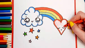 Como Dibujar Nubes Arcoiris Kawaii Paso A Paso Facil Dibujos Para Ninos 3 Youtube 50 imagenes para descargar e imprimir para que las puedas dibujar. como dibujar nubes arcoiris kawaii paso a paso facil dibujos para ninos 3