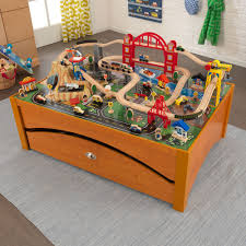 Check spelling or type a new query. Kidkraft Wooden Train Table Set Novocom Top