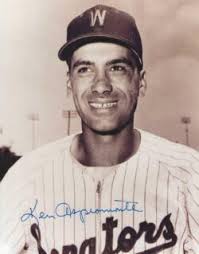 AUTOGRAPHED photo BERNIE ALLEN Washington Senators